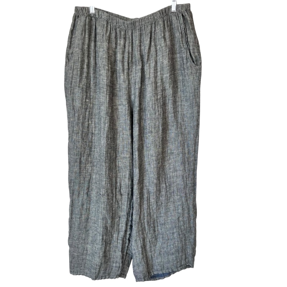 Flax 100% Linen Pull On Pants